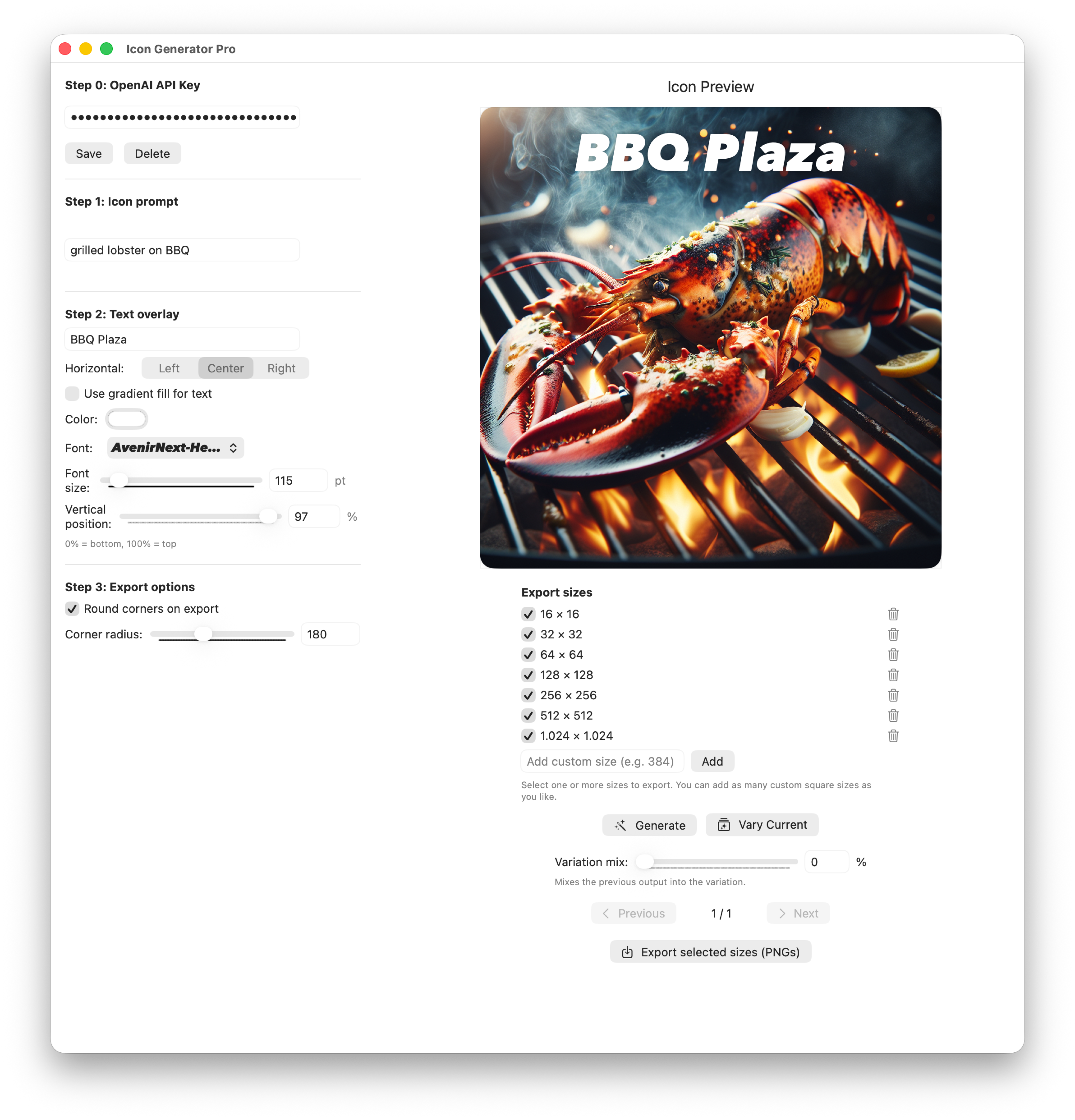 Icon Generator Pro
