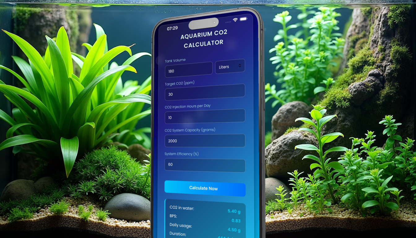 Aquarium CO₂ Calculator