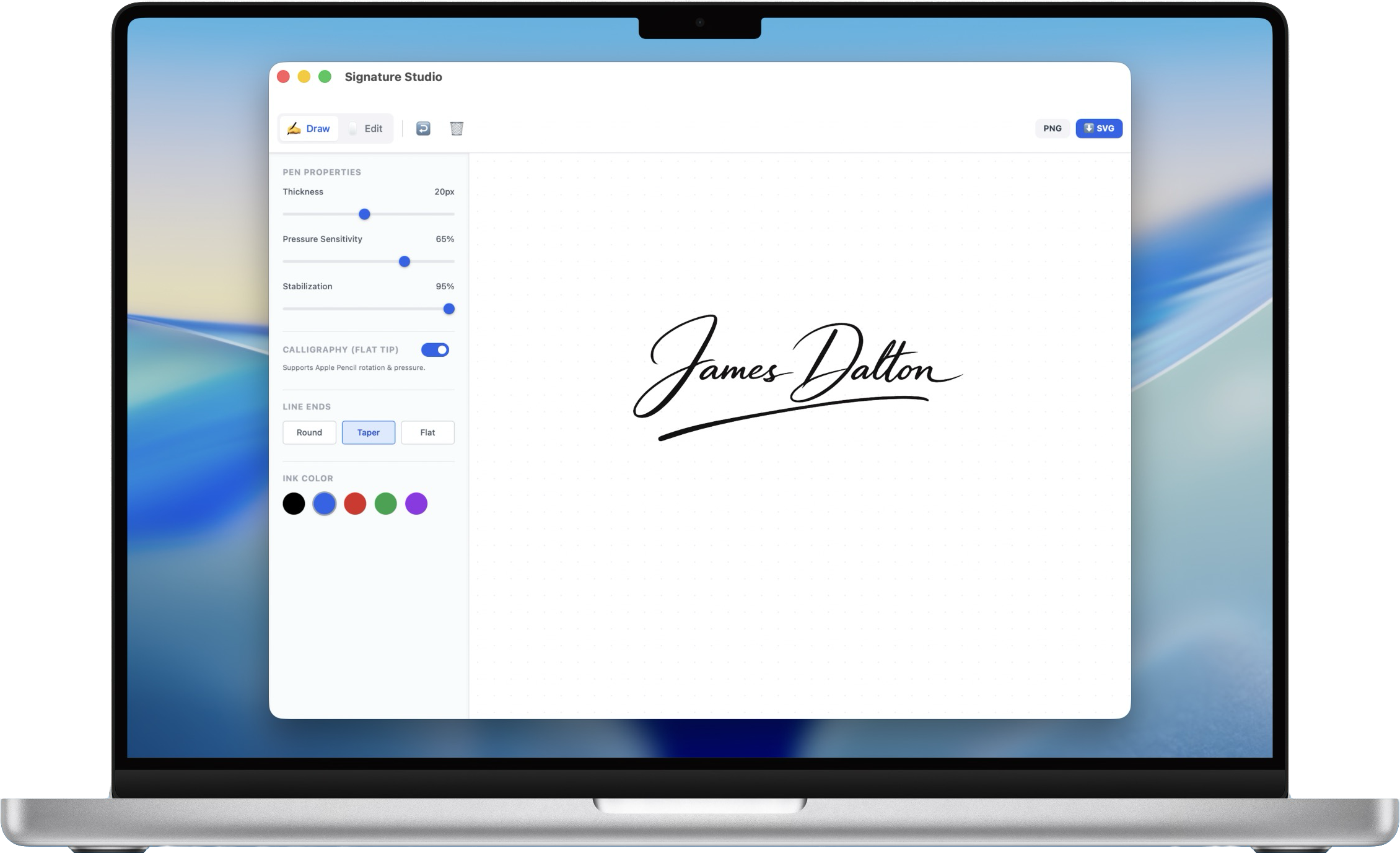 Signature Studio Mac